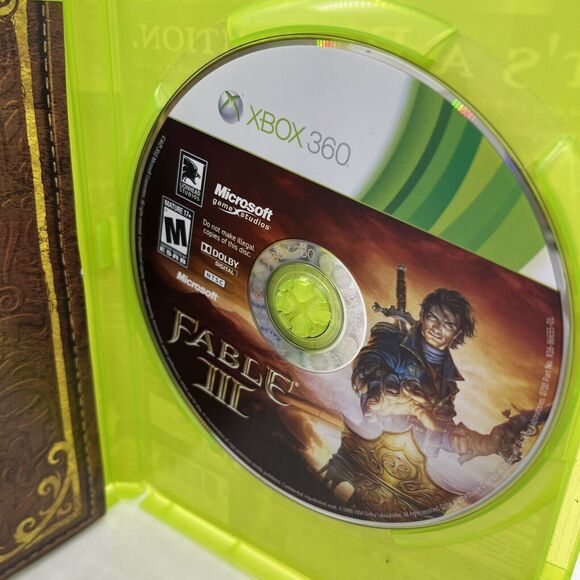 Fable 3 III (XBOX 360) CIB Complete in Box - Tested - Picture 7 of 9